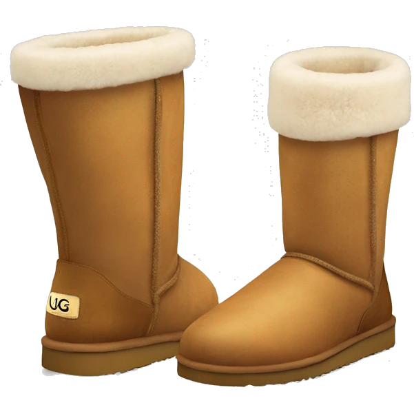 pair of ugg boots  emoji