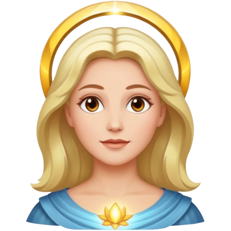 Rhonda McGibbon with halo emoji