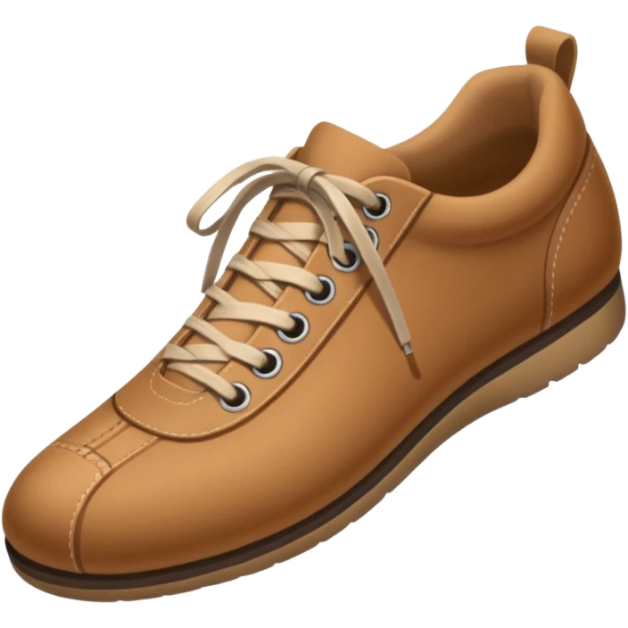 a normal foot with shoe emoji