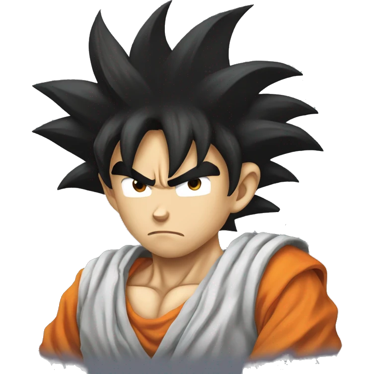 triste goku emoji