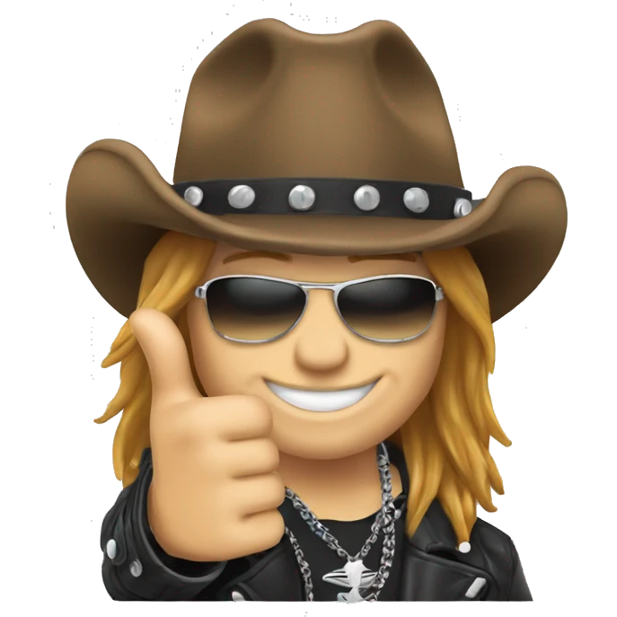 axl rose thumbs up emoji