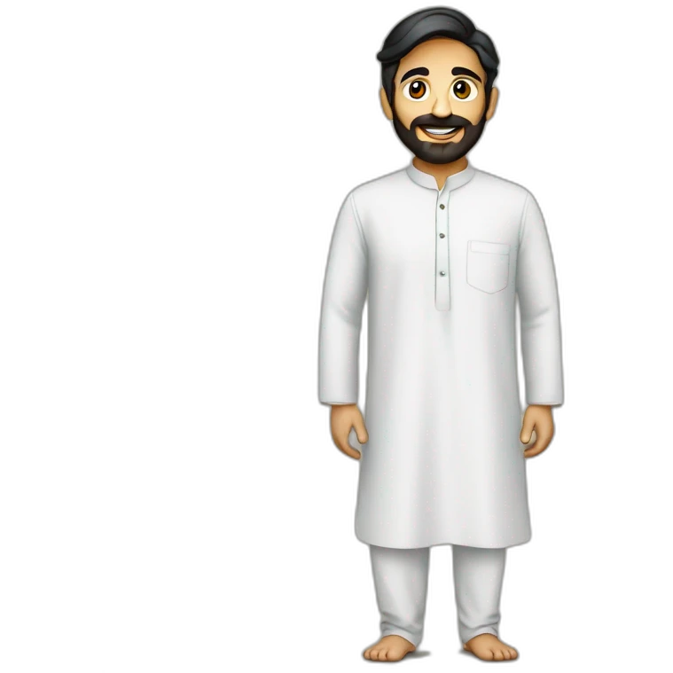 Pakistani in Shalwar emoji