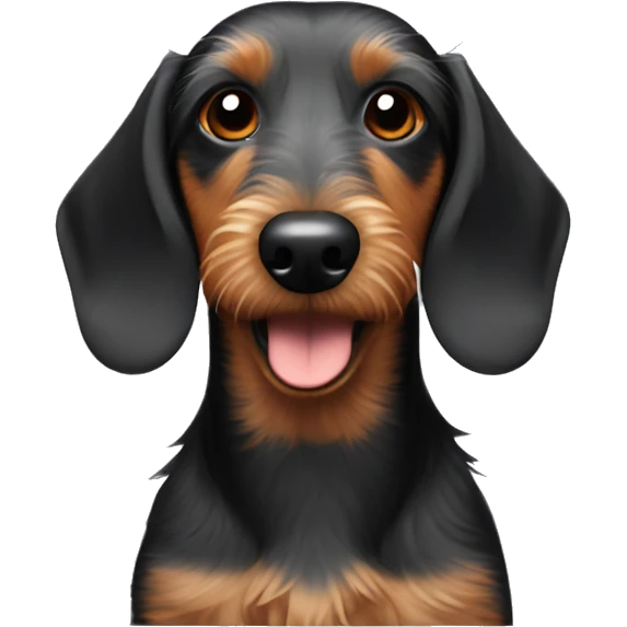 Wirehaired Dachshund emoji