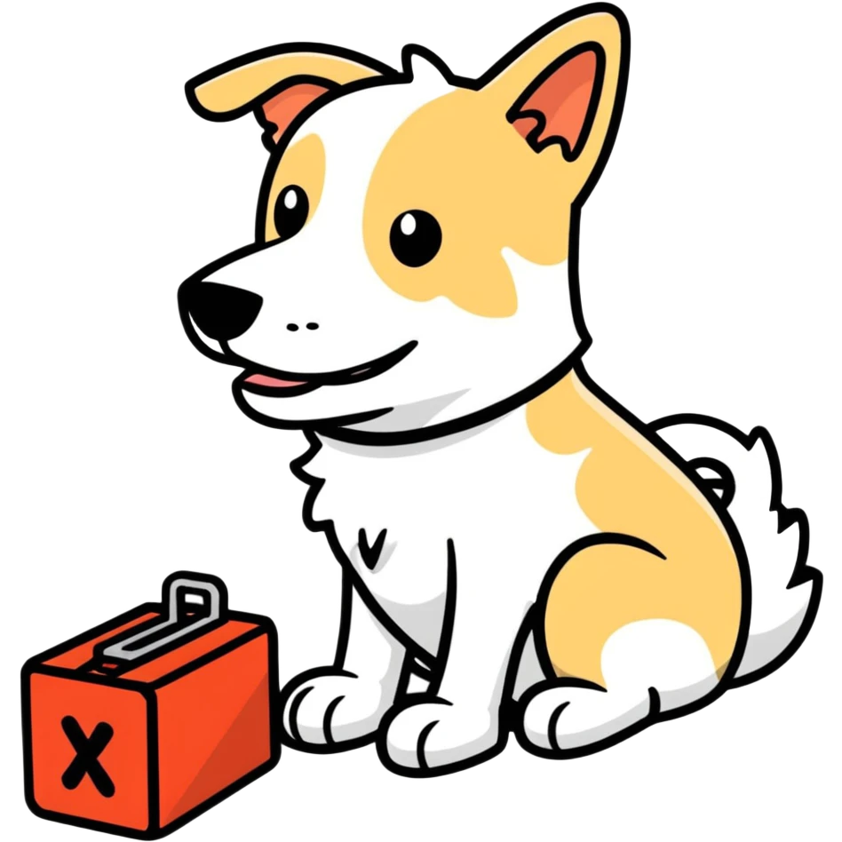 Dog playing roblox  emoji