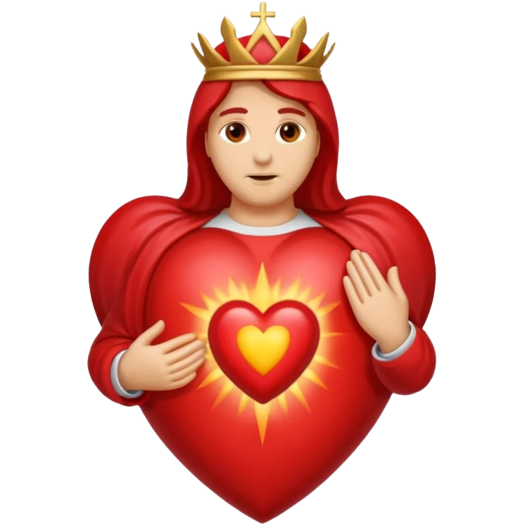 Sacred heart emoji