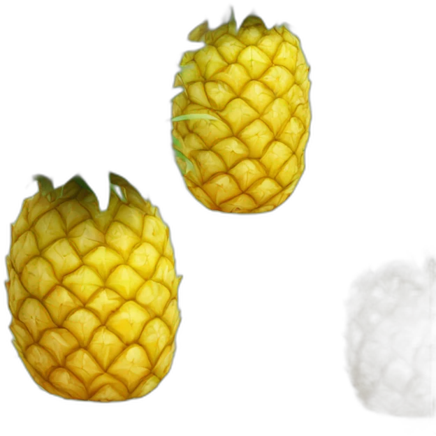 pineapple-with-face emoji