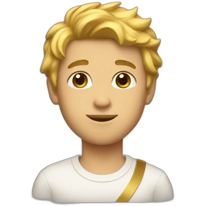 Golden boy emoji