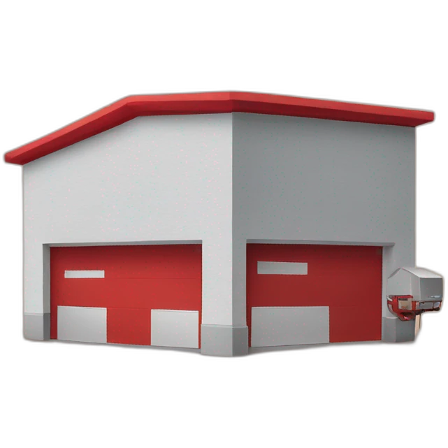 red garage emoji