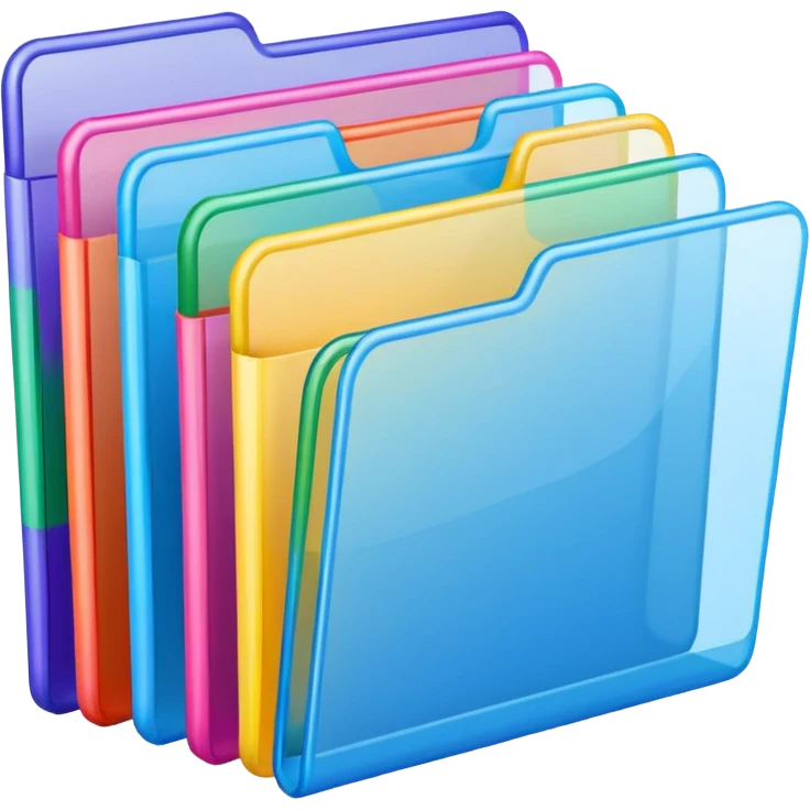 overlapping index dividers in a tier emoji