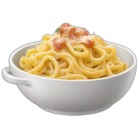 Pasta carbonara emoji