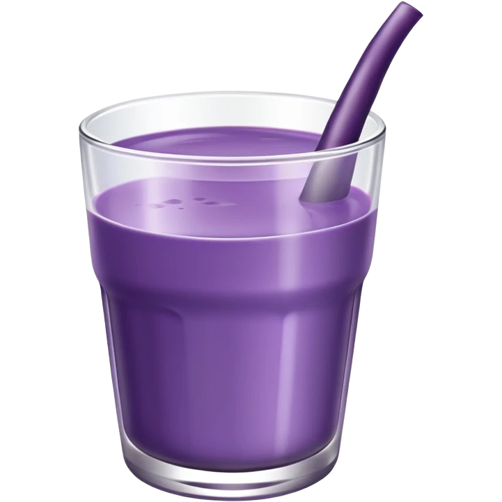 Big eggplant milk emoji