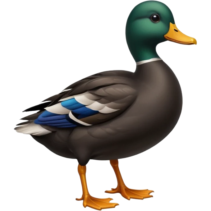 black duck emoji