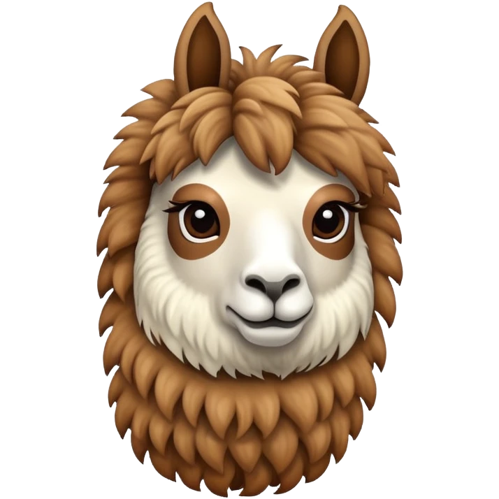llama with elastic coil emoji