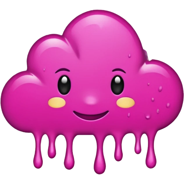 Bright Magenta Splatter emoji