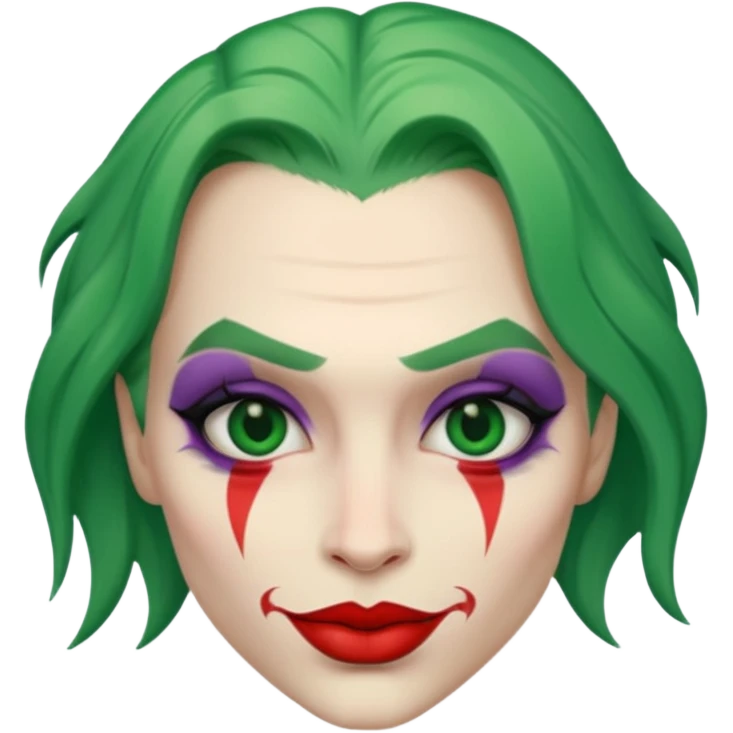 the joker face emoji