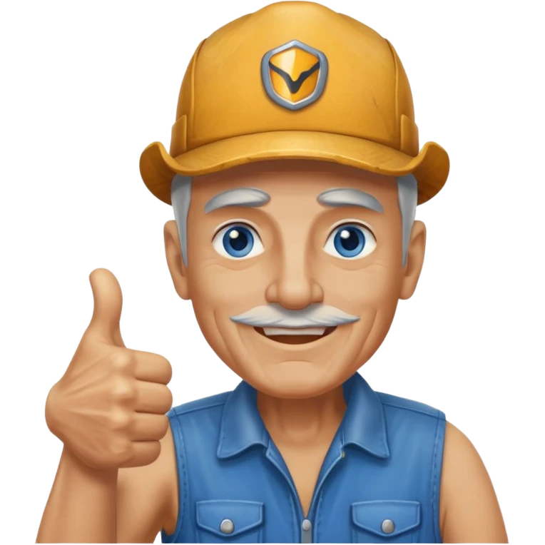 old Truckers thumbs up emoji