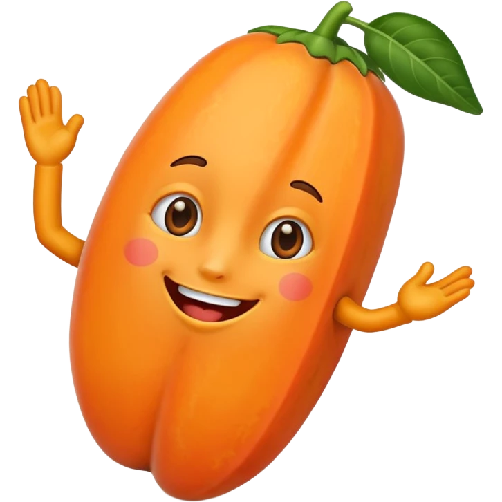 dancing papaya emoji