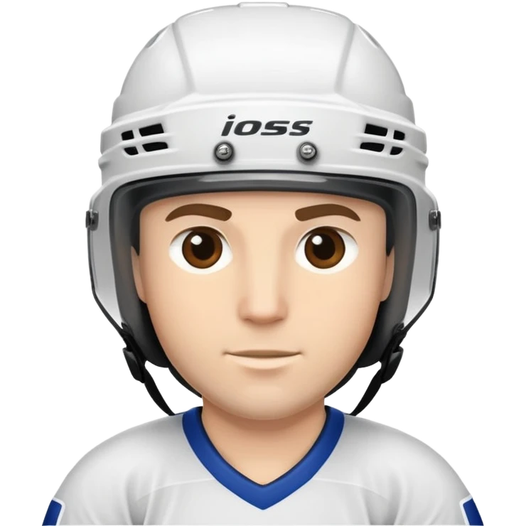 Hockey player emoji