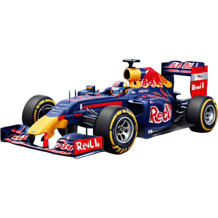 Crea un emoji de carro de red bull f1 emoji