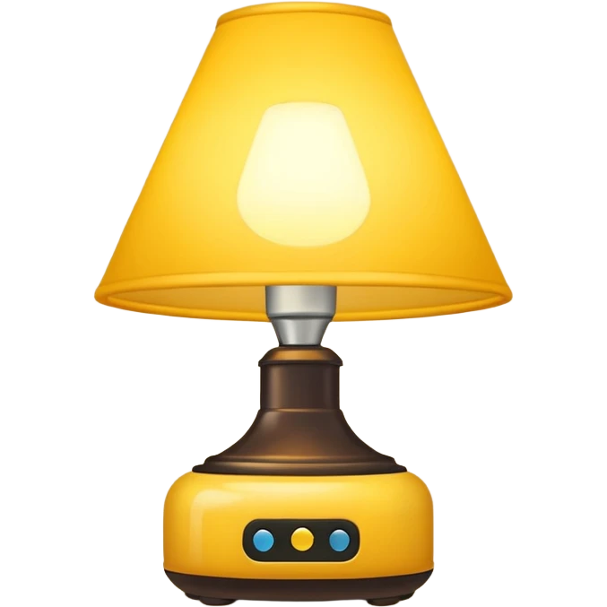 Simple Lamp, microsoft style emoji emoji