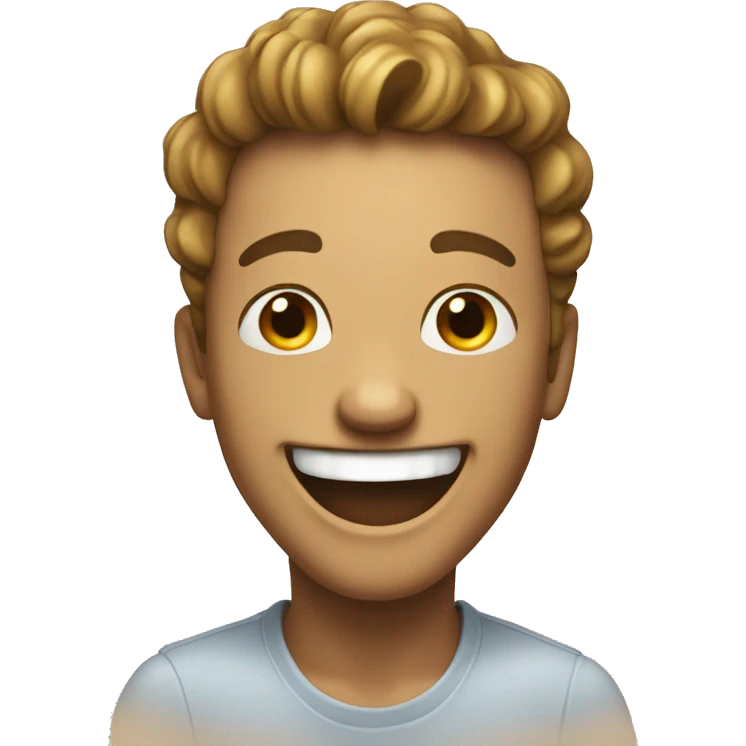 classic emoji that is happy and laughing emoji