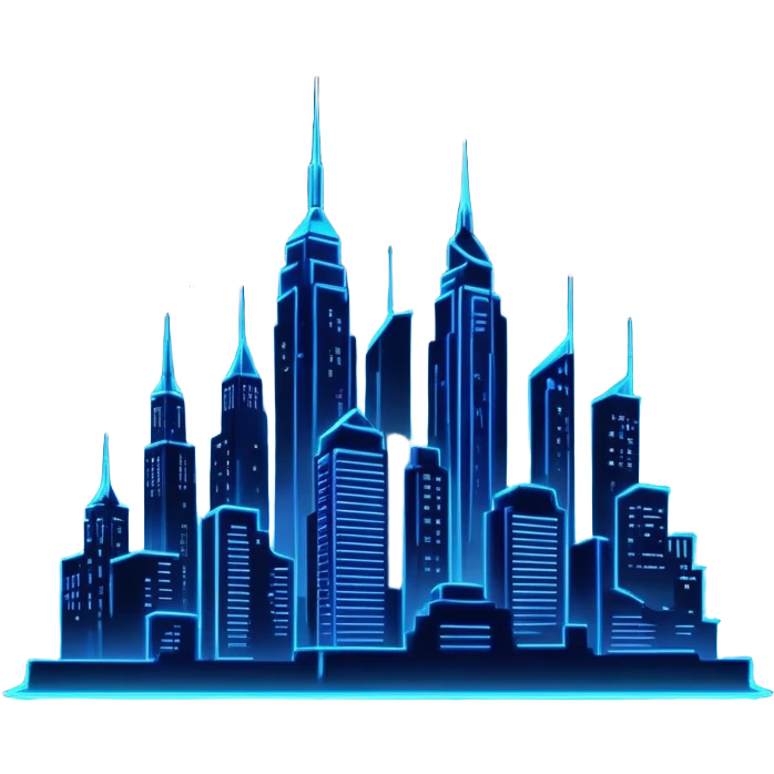 dark city night with neon lights shiny lights, aesthetic, shiny, beautiful, badass, edgy, pretty, amazing, epic, full square picture emoji