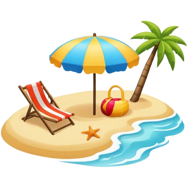 beach  emoji