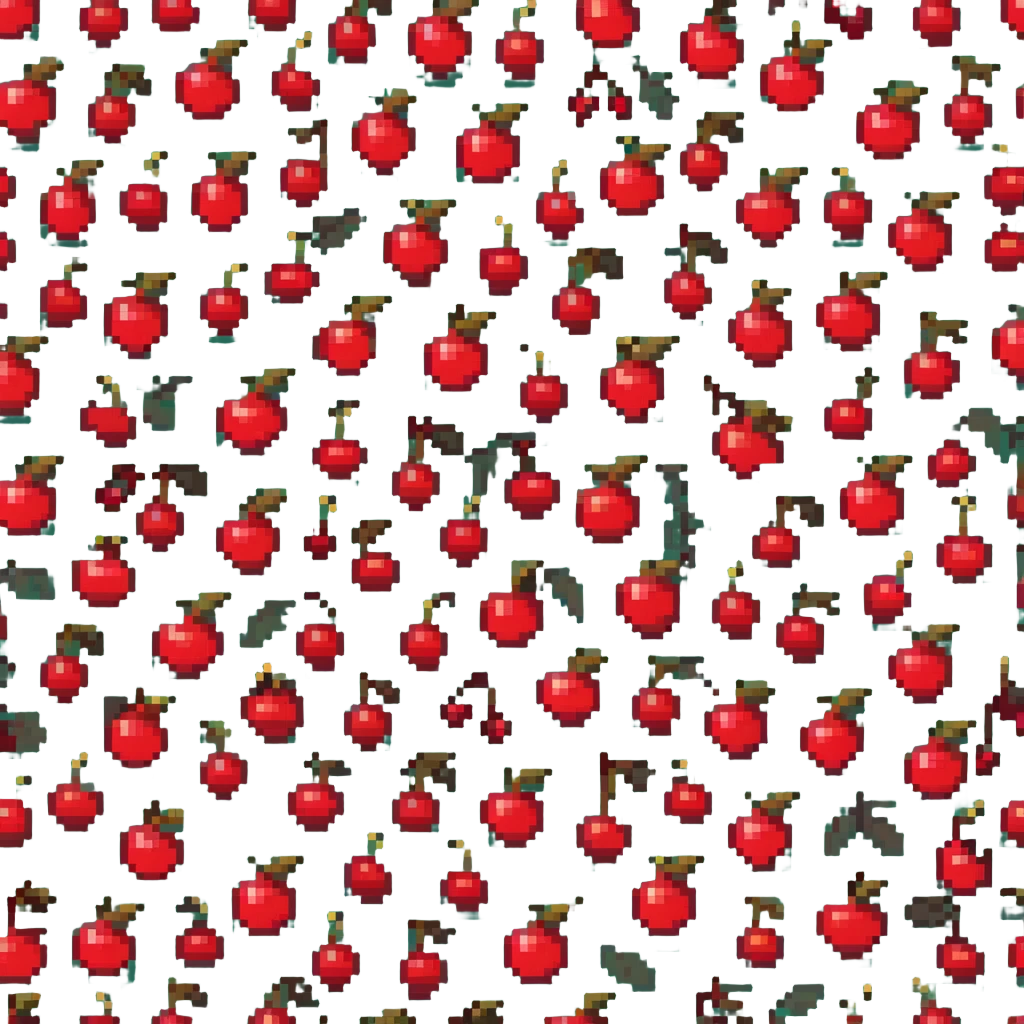 Cherry with anti-inflammatory properties, bright red fruit emoji