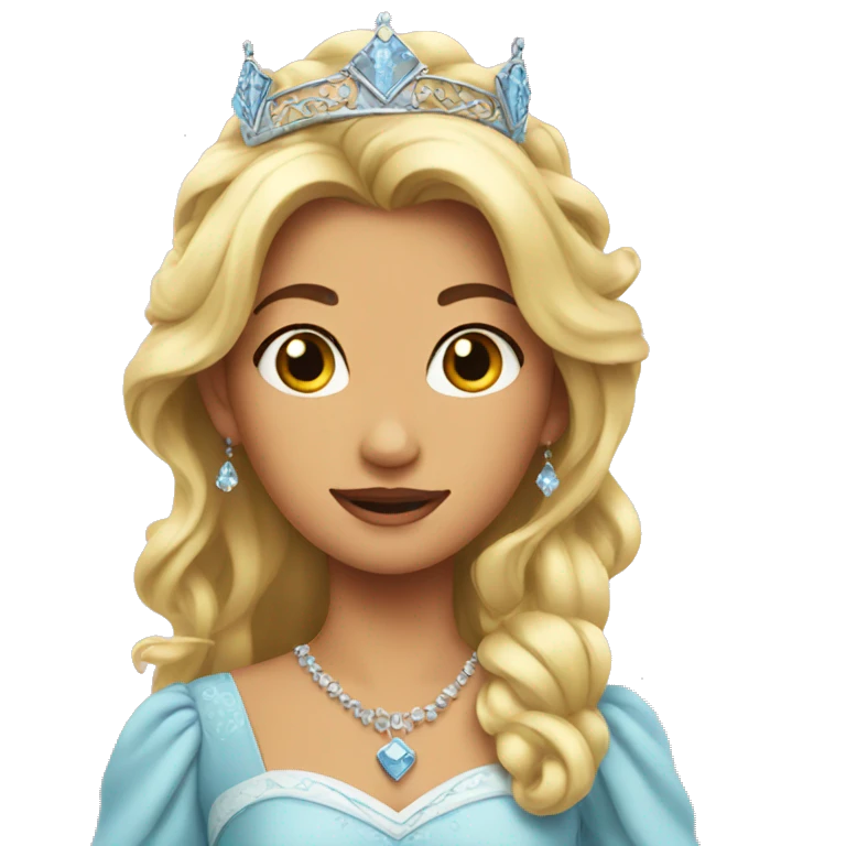 a princess emoji