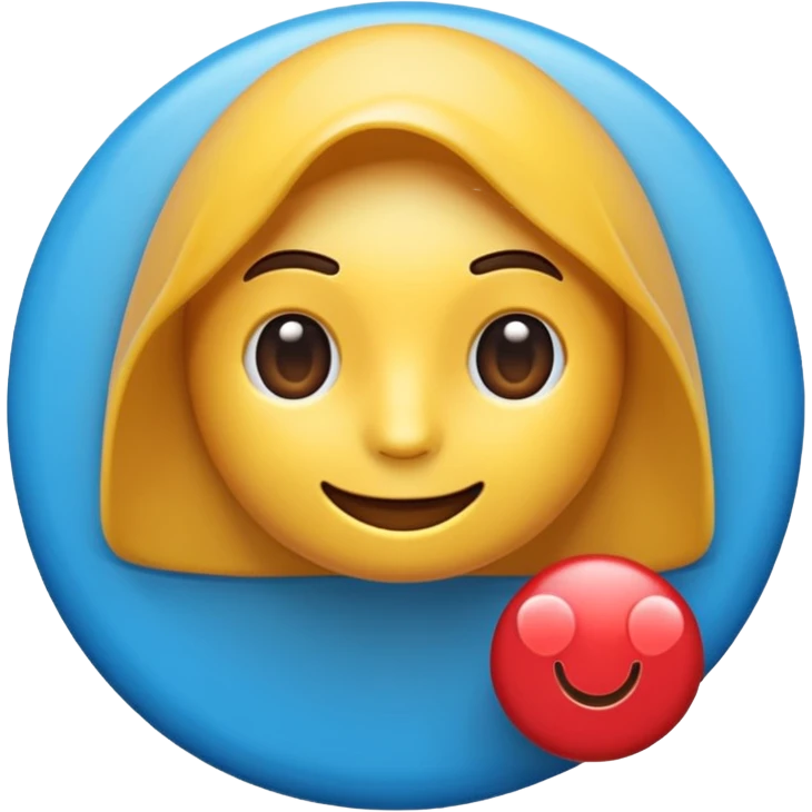 emoji de selo verificado do instagram, círculo azul, check branco no centro, estilo emoji oficial, fundo limpo, alta qualidade emoji