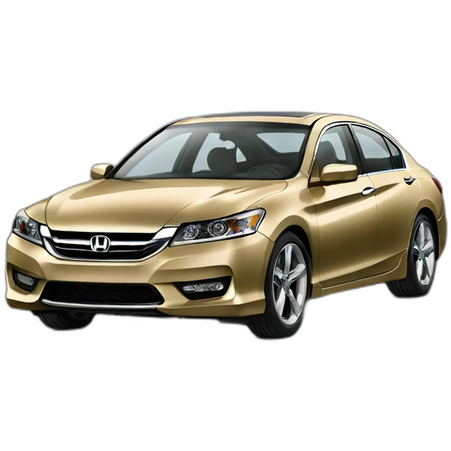 Golden honda accord 2013 emoji