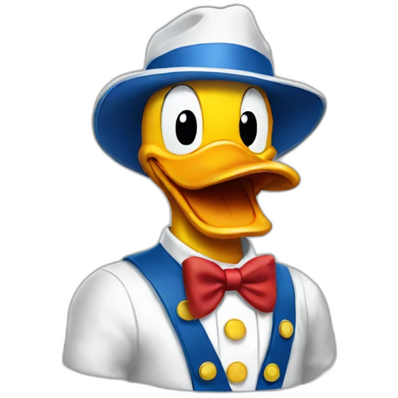 Donald Duck Halloween costume emoji