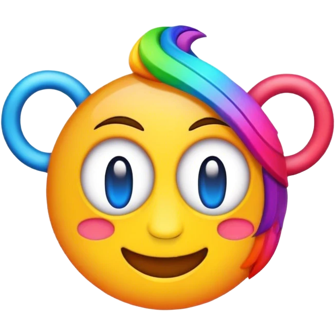 "Ranky" word in a app logo emoji