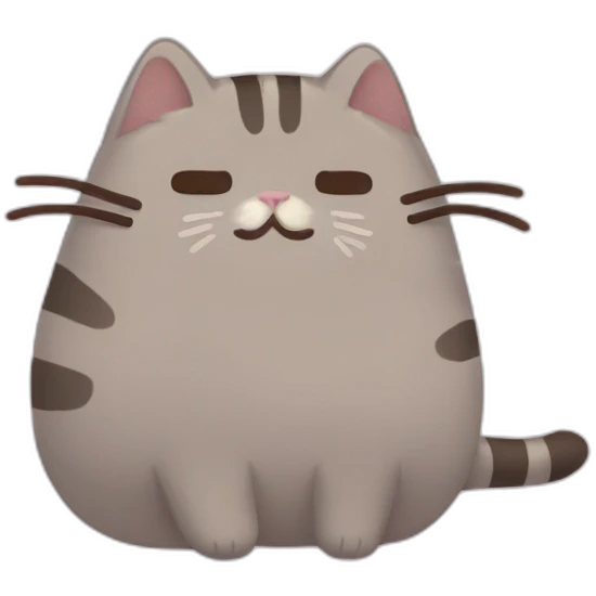Pusheen the cat emoji