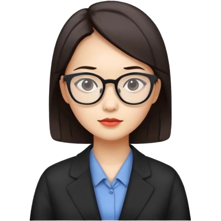 i need an image of a chinese woman analyst emoji