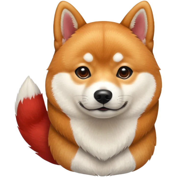un chien très japonais emoji