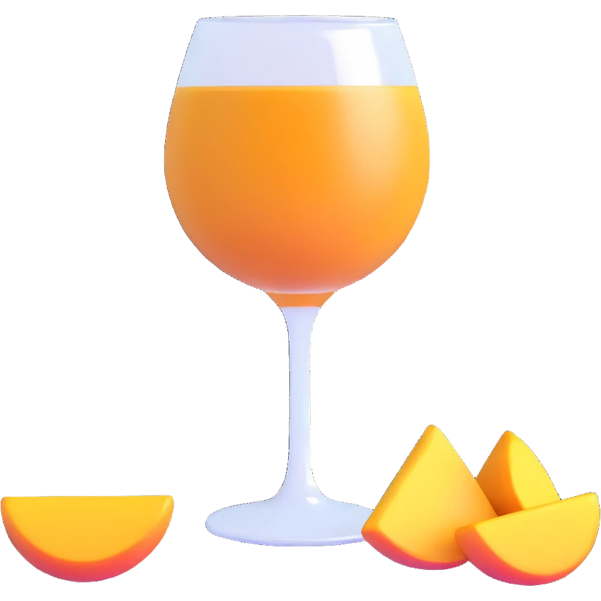 catalan porró next to a glass of red wine emoji