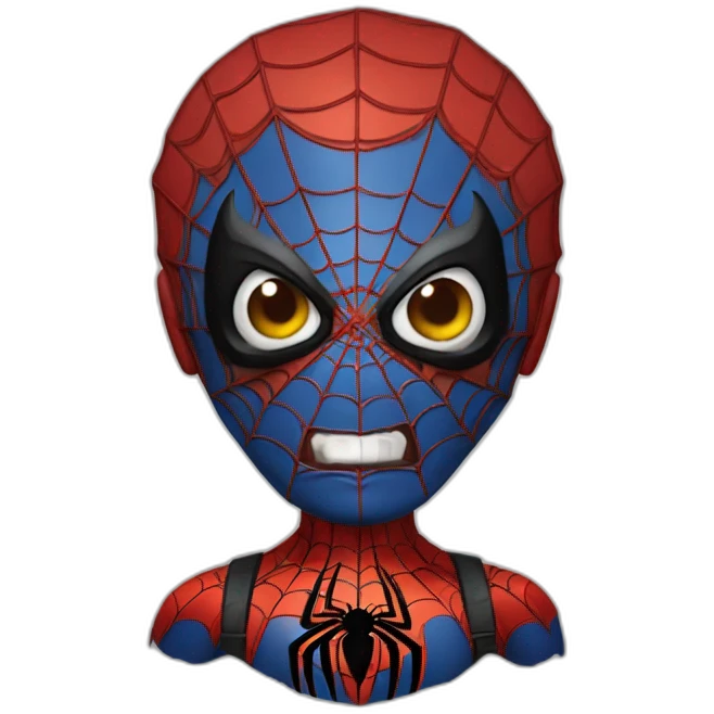 spiderman in zombie Halloweens custom emoji