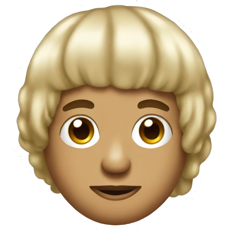 P Diddy in a wig emoji