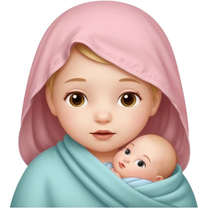 little newborn baby girl emoji