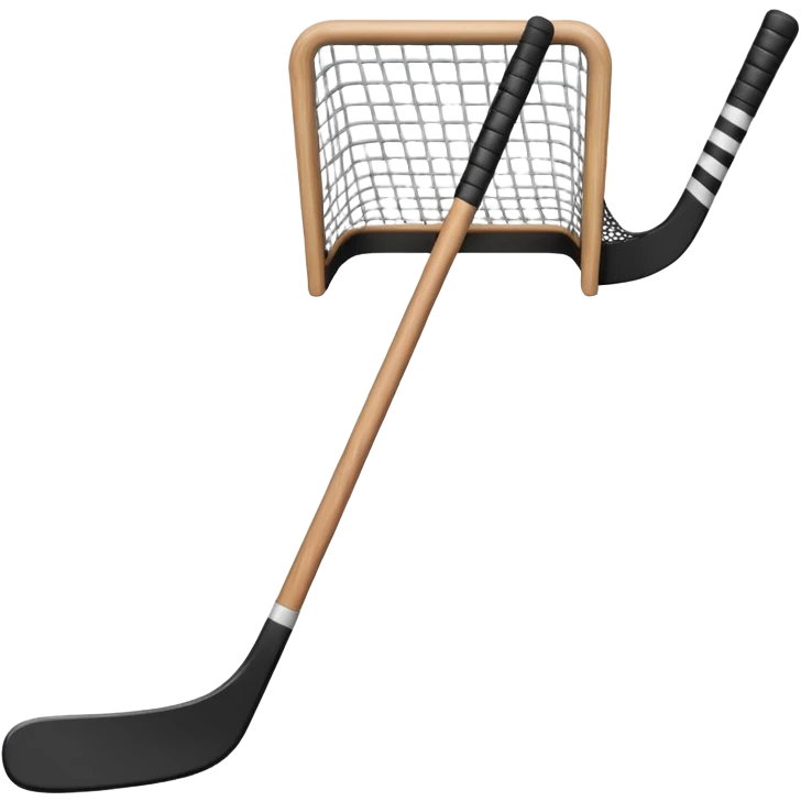 Hockey goalie stick emoji