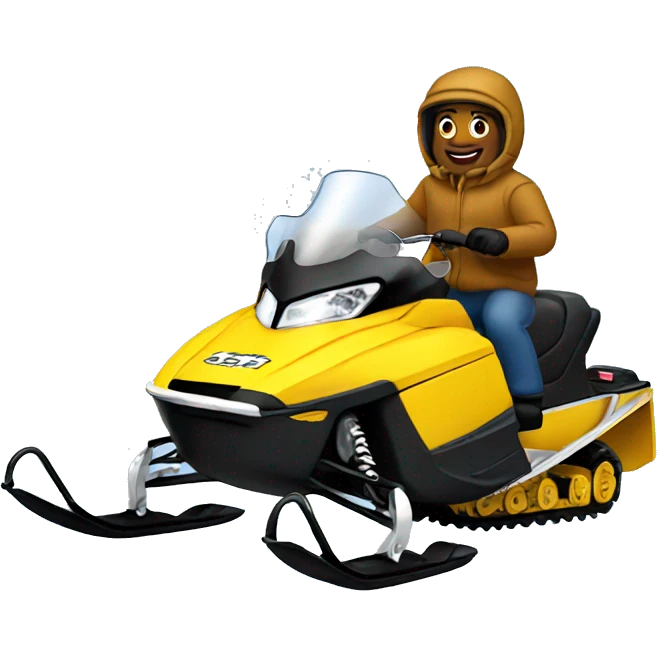 Snowmobile emoji