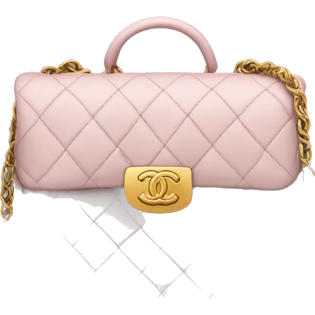 A Chanel bag emoji
