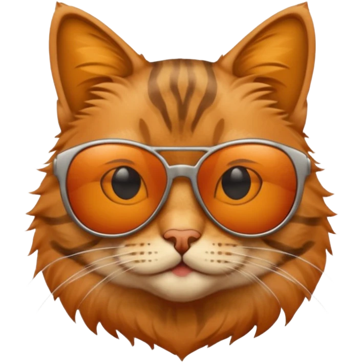 Cat wearing sunglasses emoji