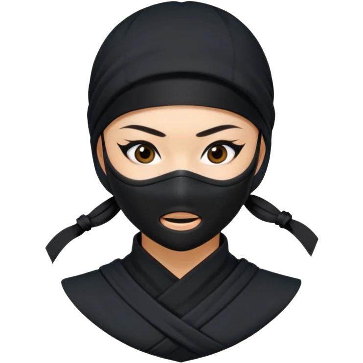 Ninja woman emoji