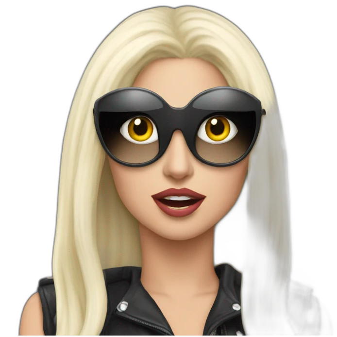 lady gaga paparzai emoji