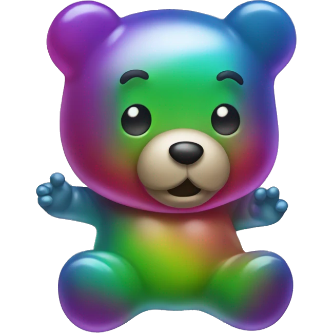 dizzy Gummy bear emoji