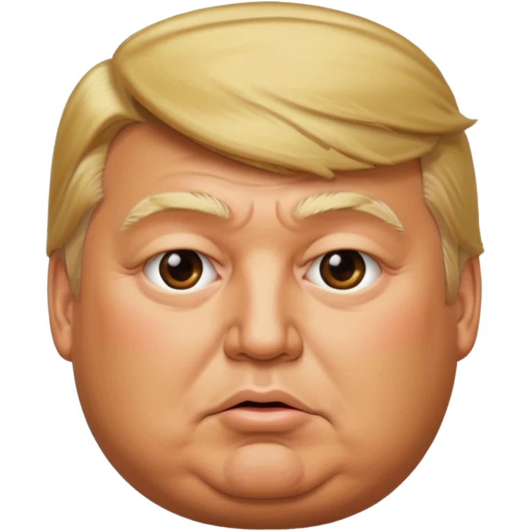 donald trump fat emoji