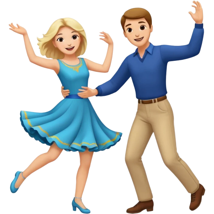 a couple is dancing emoji