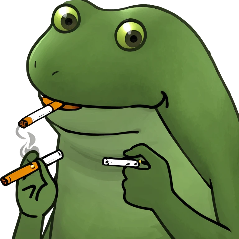 Smoking cigarettes  emoji